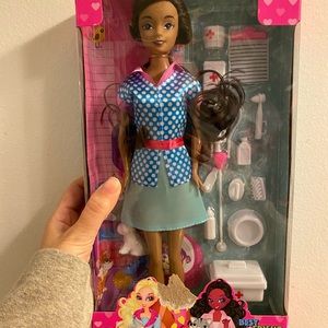 Brand new in box best friend veterinary doll comes with accessories